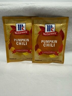 McCormick Pumpkin Chili Seasoning Mix - Limited Edition